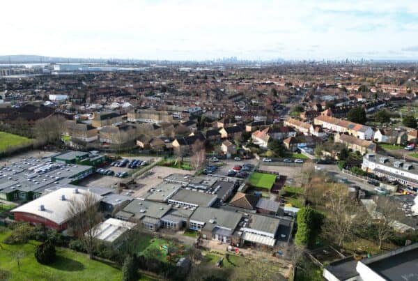 aerial of Barking and Dagenham